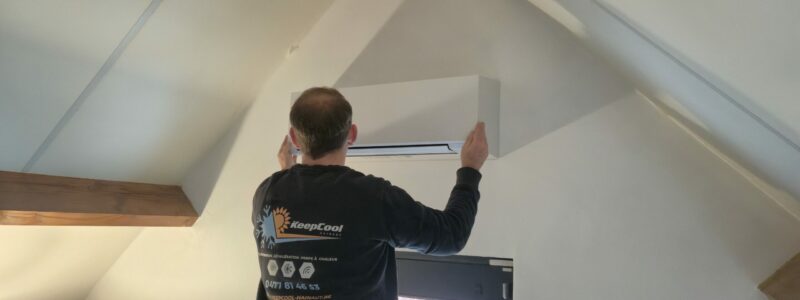 Installation pompe à chaleur air-air